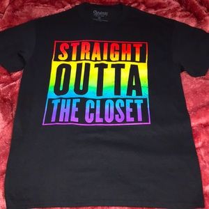 LGBTQ+ “Straight Outta The Closet” Tee
